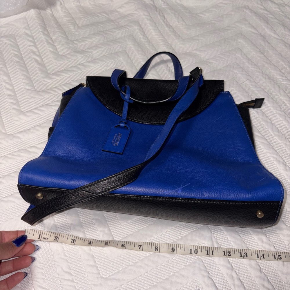 Kate spade Saturday , Stylish Black and Blue Women's leather  Bag - Picture 4 of 16